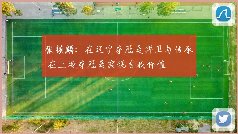 张镇麟：在辽宁夺冠是捍卫与传承 在上海夺冠是实现自我价值
