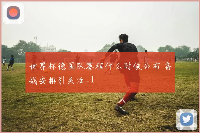 世界杯德国队赛程什么时候公布 备战安排引关注_1